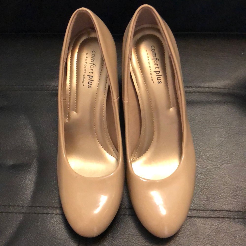 Patent leather heels